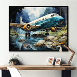 Wilderness Aircraft S Last Checks - Plane Canvas Wall Art
