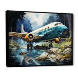 Wilderness Aircraft S Last Checks - Plane Canvas Wall Art