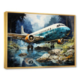 Wilderness Aircraft S Last Checks - Plane Canvas Wall Art