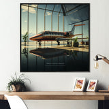 Jet Plane Matrix Showcase - Plane Canvas Wall Art