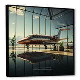 Jet Plane Matrix Showcase - Plane Canvas Wall Art
