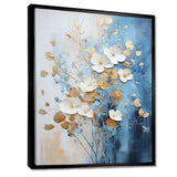 Beige And Gold Flourishing Flora Wonders III - Floral Canvas Wall Art