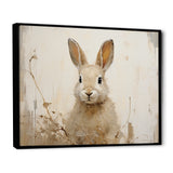 Bunny S Curious Flower Charm - Rabbit Wall Art Prints