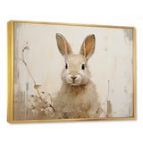 Bunny S Curious Flower Charm - Rabbit Wall Art Prints
