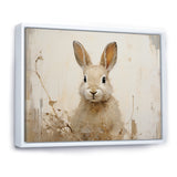 Bunny S Curious Flower Charm - Rabbit Wall Art Prints