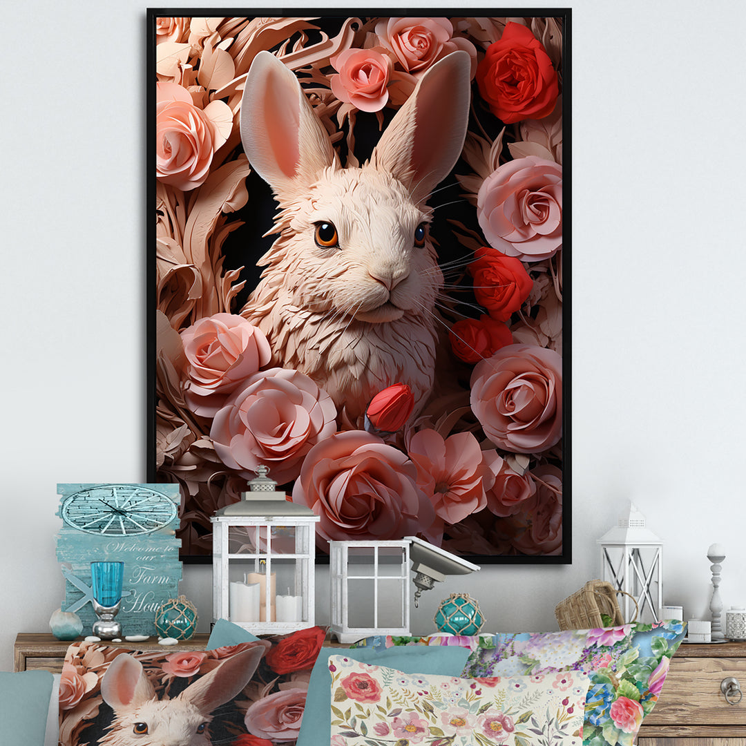 Romantic Rabbit Moments - Rabbit Home Decor Art