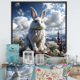Mighty Rabbit Mountain Top - Rabbit Bedroom Wall Art