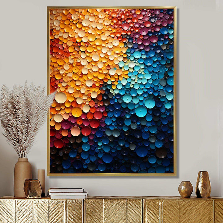 Rainbow Infinite Intricacies - Landscapes Canvas Wall Art