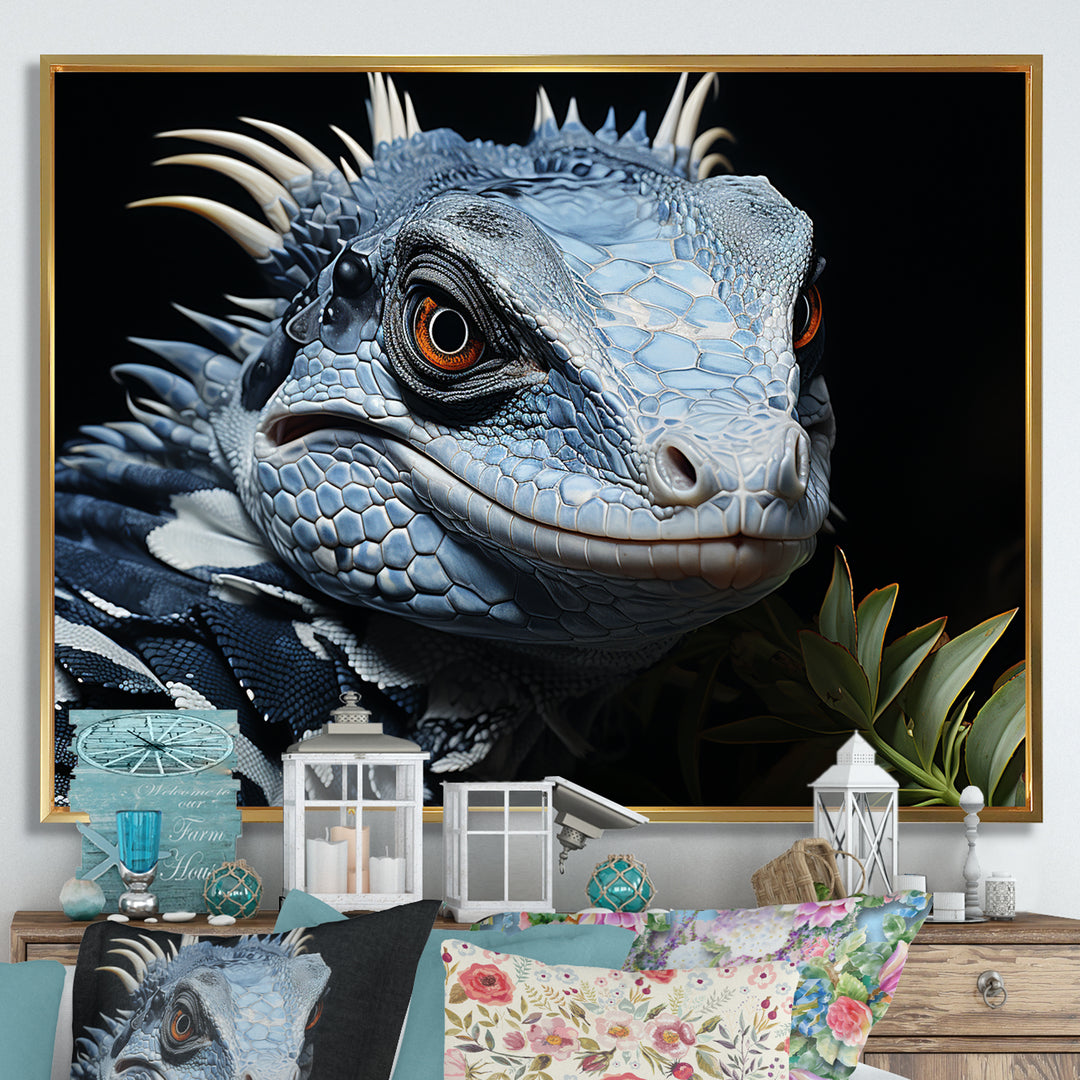 Curious Reptile Amphibian - Reptile Wall Art Prints