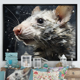 Squeaky Rodent Painting - Rodent Canvas Wall Art