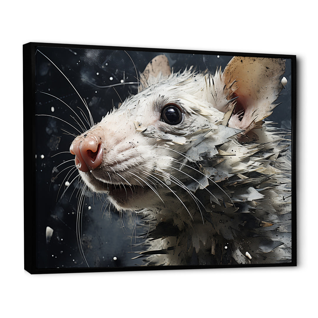 Squeaky Rodent Painting - Rodent Canvas Wall Art