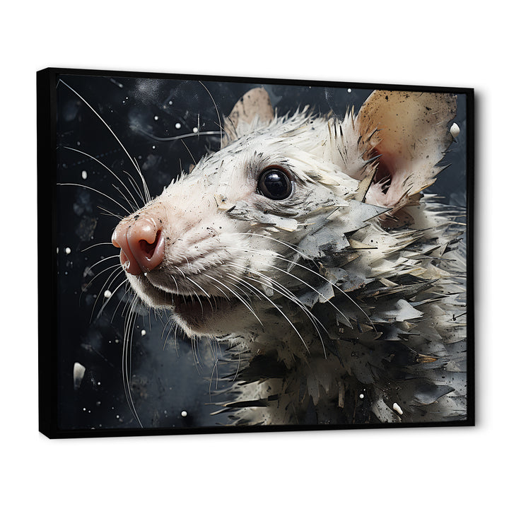 Squeaky Rodent Painting - Rodent Canvas Wall Art