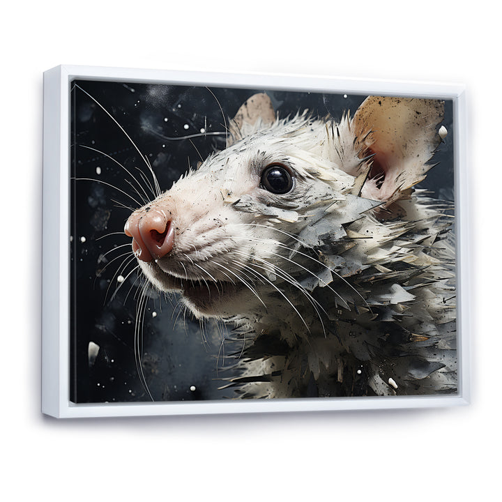 Squeaky Rodent Painting - Rodent Canvas Wall Art