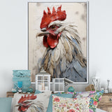 Loyal Rooster Portrait - Rooster Wall Decor