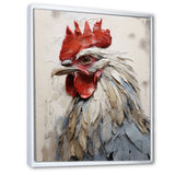 Loyal Rooster Portrait - Rooster Wall Decor