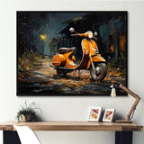 Scooter Adventures - Scooter Canvas Wall Art