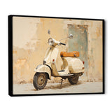 Vintage Scooter Adventures - Scooter Canvas Wall Art