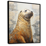Magnificent Sea Lion - Sea Lion Canvas Wall Art