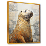 Magnificent Sea Lion - Sea Lion Canvas Wall Art