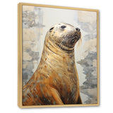 Magnificent Sea Lion - Sea Lion Canvas Wall Art