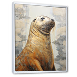 Magnificent Sea Lion - Sea Lion Canvas Wall Art