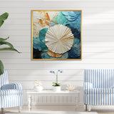 Coastal Mosaic Sea Creatures - Seashell Wall Art Prints