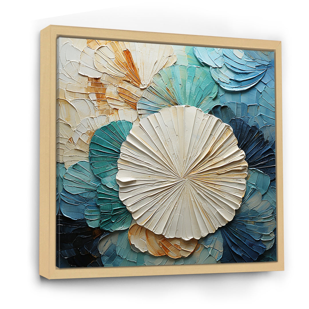Coastal Mosaic Sea Creatures - Seashell Wall Art Prints