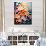 Coastal Harmony Dreamscape - Seashell Canvas Wall Art