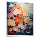 Coastal Harmony Dreamscape - Seashell Canvas Wall Art