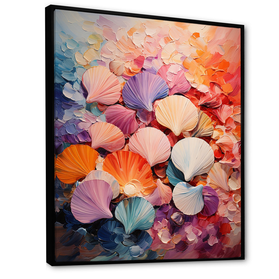 Seashells Wonders On The Coast - Seashell Wall Decor
