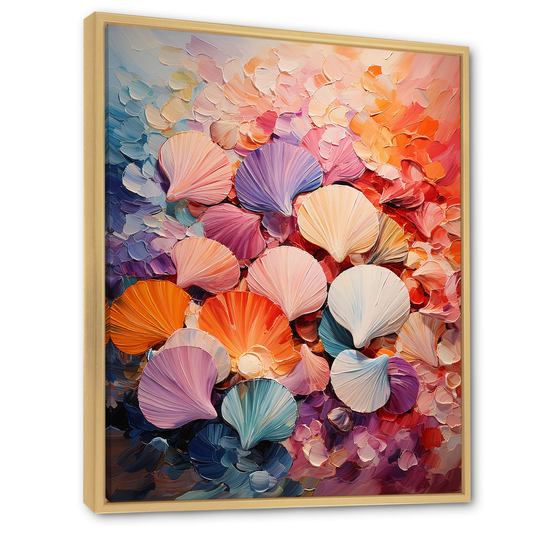 Seashells Wonders On The Coast - Seashell Wall Decor