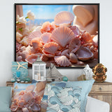 Romanticism Seashells - Seashell Canvas Wall Art