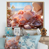 Romanticism Seashells - Seashell Canvas Wall Art