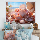 Romanticism Seashells - Seashell Canvas Wall Art
