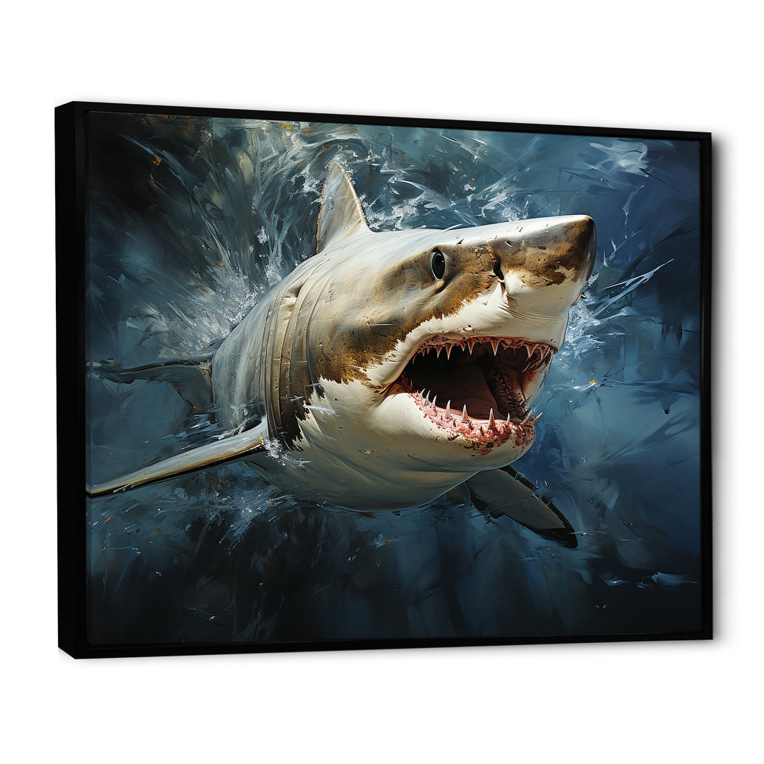 Sark Mako Momentum - Shark Living Room Wall Art