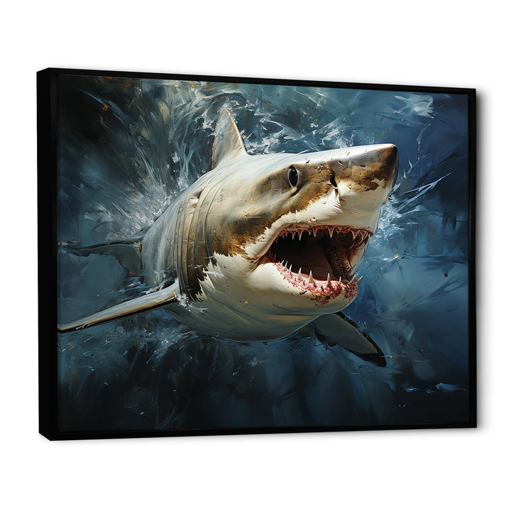 Sark Mako Momentum - Shark Living Room Wall Art