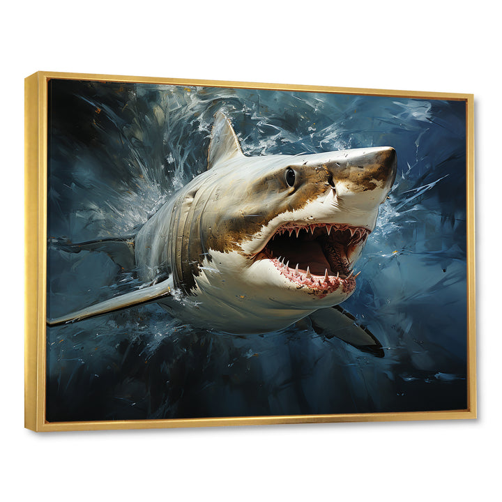 Sark Mako Momentum - Shark Living Room Wall Art
