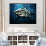Oceans Blue Ghost Shark Photography - Shark Wall Decor