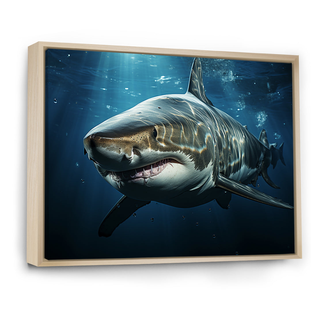Oceans Blue Ghost Shark Photography - Shark Wall Decor