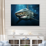 Oceans Blue Ghost Shark Photography - Shark Wall Decor