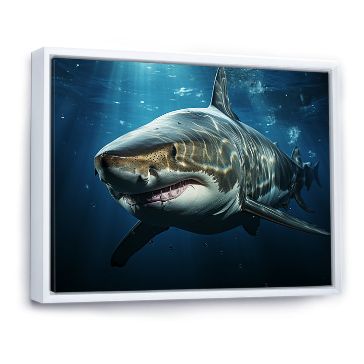 Oceans Blue Ghost Shark Photography - Shark Wall Decor