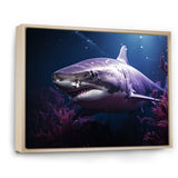 Oceans Purple Ghost Shark Photography - Shark Wall Art Prints