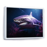 Oceans Purple Ghost Shark Photography - Shark Wall Art Prints
