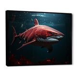 Oceans Red Ghost Shark Photography - Red Shark Wall Art