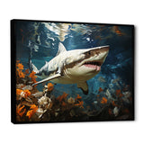 Shark Ballet Painting - Gray Shark Wall Art