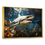 Shark Ballet Painting - Gray Shark Wall Art