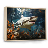 Shark Ballet Painting - Gray Shark Wall Art