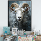 Moody Minimalism Sheep - Sheep Wall Decor