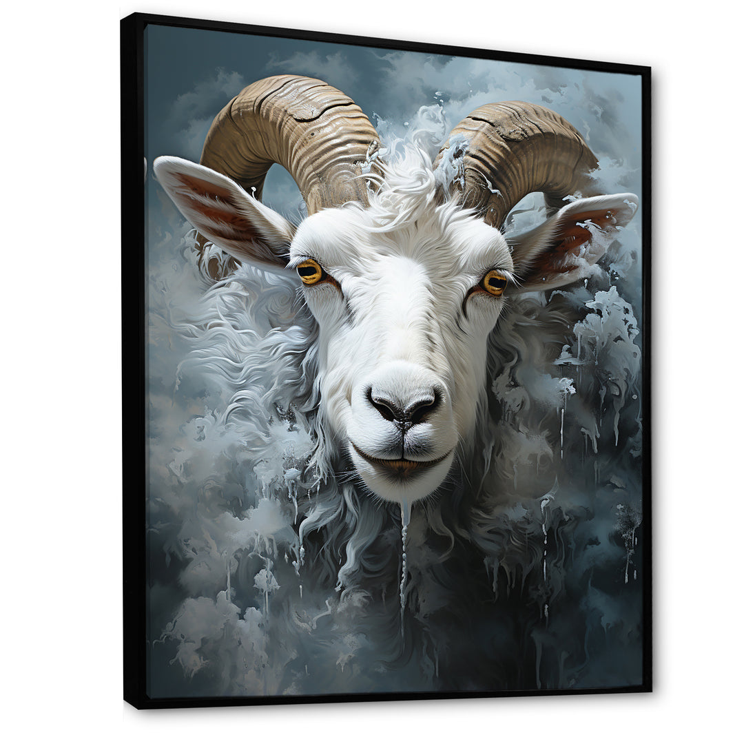Moody Minimalism Sheep - Sheep Wall Decor