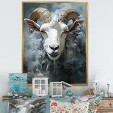 Moody Minimalism Sheep - Sheep Wall Decor